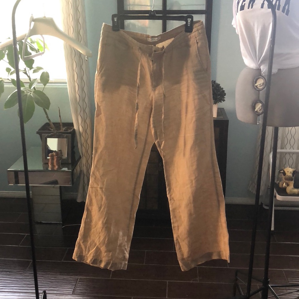 Banana republic linen pants